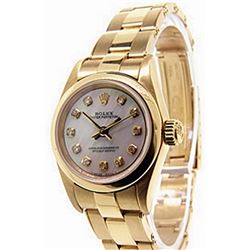 Ladies 18K OysterPerpetual Rolex Watch