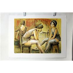 Hand Signed Lithograph Lalande