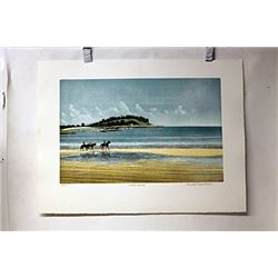 Hand Signed Lithograph St. C. Miller