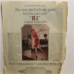 Early 1900's Vintage Magazine Article