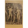 Image 1 : Museum Lithograph "Adam and Eve (The Fall of Man)" after Albrecht Durer
