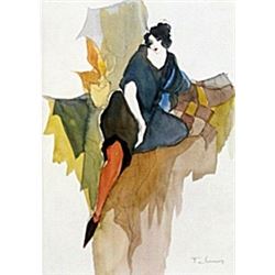 Lithograph after Itzchak Tarkay