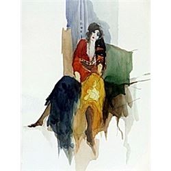 Lithograph after Itzchak Tarkay