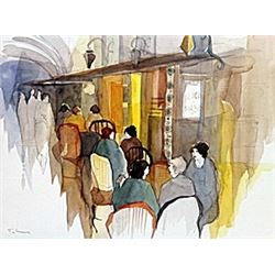 Lithograph after Itzchak Tarkay