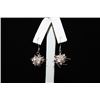 Lavish Cluster Ball Silver Earrings (58E)