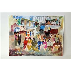 Hand Signed Limited Edition Serigraph Zule