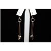 Fine Dangling Silver Earrings (69E)