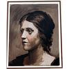 Image 2 : Framed Pablo Picasso-Olga Lithograph (3E-EK)