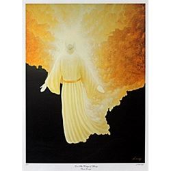 Lithograph "On the Wings of Glory"  Steven Lavaggi