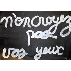 Ben Vautier - Nen Croyez Pas Vos Yeux