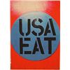 Robert Indiana - USA Eat