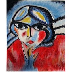 Aleksey Von Jawlensky - Woman Portrait