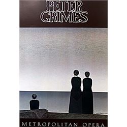 Gallery Poster "Peter Grimes: Metropolitan Opera"  Will Barnet