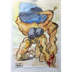 Salvador Dali on Paper