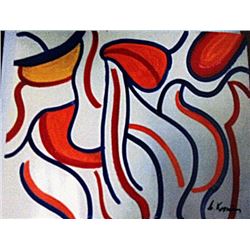 Willem De Kooning - Two Woman Blue