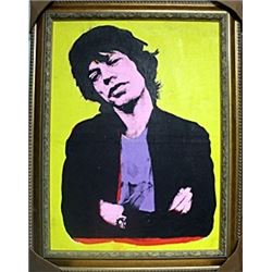 Mick Jagger 1976' - Andy Warhol