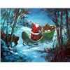Santa's Sleigh - Original by Michael Schofield