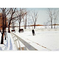 Hand Signed Lithograph  William Nelson