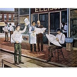 Hand Signed Lithograph  William Nelson