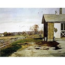 Hand Signed Lithograph  William Nelson