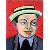 Image 1 : Self Portrait - Oil Painting - Diego Rivera