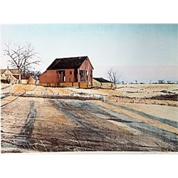 Hand Signed Lithograph  William Nelson