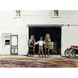 Hand Signed Lithograph  William Nelson