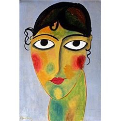 Portrait of a Woman - Alexej Von Jawlensky