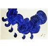 Image 1 : Blue Bird - Oil on Paper - Yves Klein