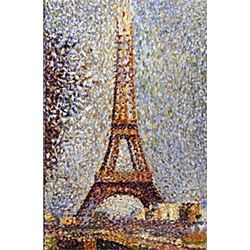 Print "Eiffel Tower"  Georges Seurat