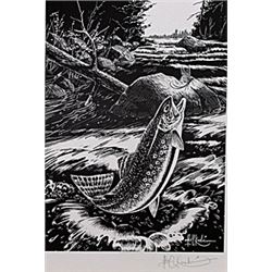 Hand Signed Fine Art Print  Les C. Kouba