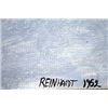 Image 2 : Abstract Painting - Oil on Paper - Ad Reinhardt