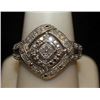 Image 1 : Lady's Fancy Silver Ring with Diamonds (83I)