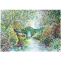 Pencil Signed Lithograph  V. Nahmias