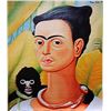 Frida Kahlo - Self Portrait with Monkey