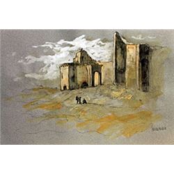 Outer Walls - Cornelius Van Poelenburgh