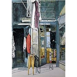 Hand Signed Lithograph  William Nelson