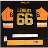 Image 1 : SIGNED MARIO LEMIEUX PENGUINS JERSEY (REICH COA)