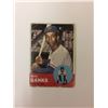 Image 1 : 1963 Topps #380 Ernie Banks Chicago Cubs Baseball Card