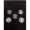 Image 1 : 5 SILVER ROUNDS LOT (LIBERTY BELL, ABRAHAM LINCOLN)