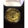 Image 2 : Steelers vs. Cowboys Super Bowl X Commemorative Gold Medallion from Highland Mint (LIMITED EDITION)