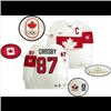 Image 1 : Crosby,S Signed Jersey Replica Canada White 2014 Olympics (FRAMEWORTH COA)