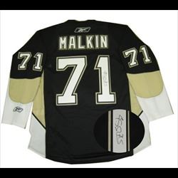 Malkin,E Signed Jersey Replica Penguins FRAMEWORTH COA