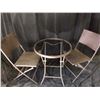 Image 1 : PATIO TABLE & CHAIRS SET