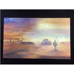STAR WARS CANVAS LITHOGRAPH