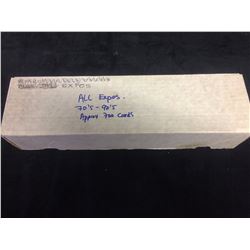 1970-90 MONTREAL EXPOS BASEBALL CARDS LOT (APPROX 700 CARDS)