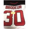 Image 1 : MARTIN BRODEUR SIGNED DEVILS JERSEY (STEINER COA)