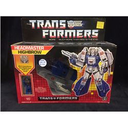 1985 (GENERATION ONE) TRANSFORMERS "HEADMASTER HIGHBROW" IN BOX (RARE)