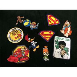 ASSORTED CARTOON PATCHES LOT