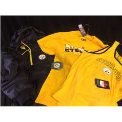 PITTSBURGH STEELERS FAN APPAREL LOT (BRAND NEW W/ TAGS)